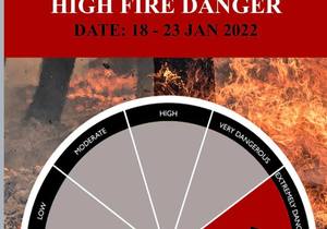 Heads-up: Weather warning for the Overberg 18 - 23 January 2022