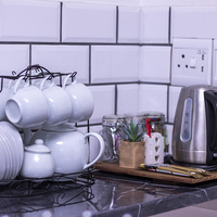 Kitchen Nook - Rooftops Guest House Accommodation - Xplorioâ„¢ Bredasdorp