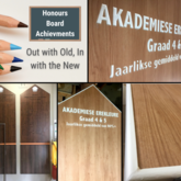 Laerskool Gansbaai Honour Boards - M + S Designs - Xplorioâ„¢ Gansbaai