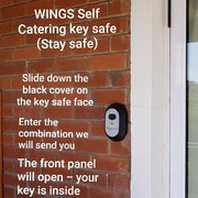 Covid Friendly Contact-Less Key-Safe for Guests