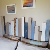 Beach Chic Bed Headboard from Pallets - New Life Woodwork - Xplorioâ„¢ Gansbaai
