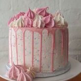 Moist Carrot Cake with Pink Dripping - Sugarberry Bakery - Xplorioâ„¢ Gansbaai