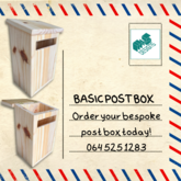 Basic Post Box - M + S Designs - Xplorioâ„¢ Gansbaai