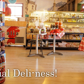 Blackboard menus, shelves stacked to the ceiling, fresh things, dried things, tinned things, bottled things, things in jars, chillers and fridges â€“ AND â€“ you can sit a while to enjoy a glass of wine, a coffee or a lunch.  That is essential Deli-ness Dal-Italia, creating an exclusive shopping and dining experience in Hermanus - Dal-Italia Delicatessen - Xplorioâ„¢ Hermanus