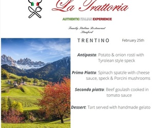 25 February 2022: Dining in Trentini Alto Adige