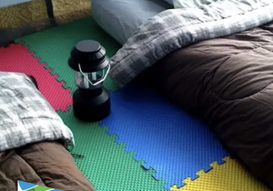 Great Camping Tip:Â Use Foam Tiles