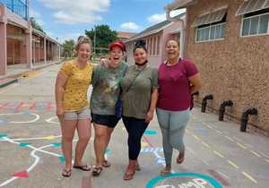 Obstacle Course: Sensory Paths atÂ De Heide Primary School