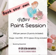 Pottery Paint Session