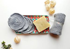 Chemical-free, Handcrafted, 100% Cotton Rounds and Wash Cloths