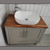 Kiaat Bathroom Cabinet - M + S Designs - Xplorioâ„¢ Gansbaai