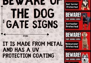 Beware of DogÂ Gate Signs: R120