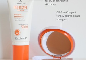 Heliocare Gelcream and Oil-FreeÂ Compact