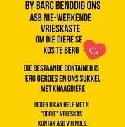 BARC Needs Non-Working Freezers