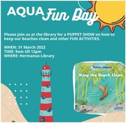 31 March 2022: Aqua Fun Day / Puppet Show