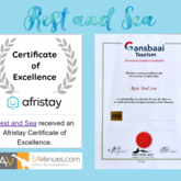 Rest and Sea Certificates - Rest and Sea - Xplorioâ„¢ Gansbaai