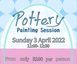 3 April 2022: Pottery Paint Session