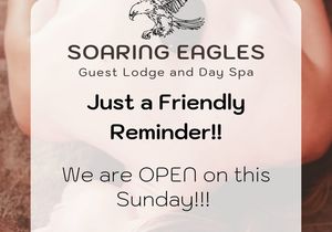 OPEN: Sunday, 10 April 2022