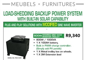 NEW: Load-Shedding Backup Power Systems