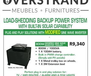 NEW: Load-Shedding Backup Power Systems