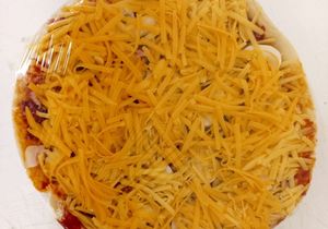 Salami and Bacon Pizza: R80