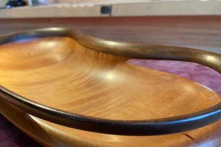 Maple and Black Wallnut Bowl - Spalted Find Woodcraft - Xplorioâ„¢ Gansbaai 