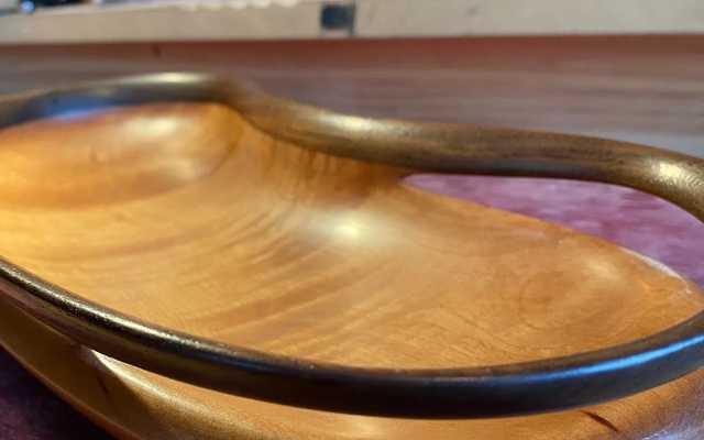 Maple and Black Wallnut Bowl - Spalted Find Woodcraft - Xplorioâ„¢ Gansbaai 