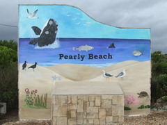 Facelift for Pearly Beach Entrance Wall