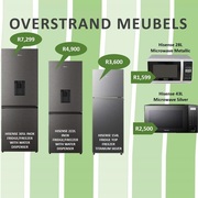 New in Stock: Hisense Fridge/Freezers and Microwaves