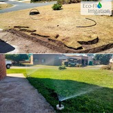 Irrigation System Installed: Before and After - Eco-Flo Irrigation - Xplorioâ„¢ Gansbaai