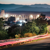 Caledon Silos and Light Trails (Photo Credit: Charl) - Beyond Black Mountain / Caledon Tourism - Xplorioâ„¢ Caledon