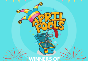Winners of the April Fool's Giveaway