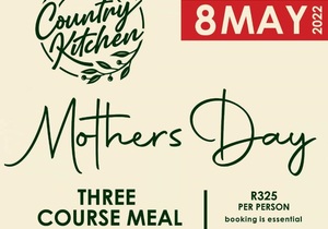8 May 2022: Mother's Day Three-Course Meal