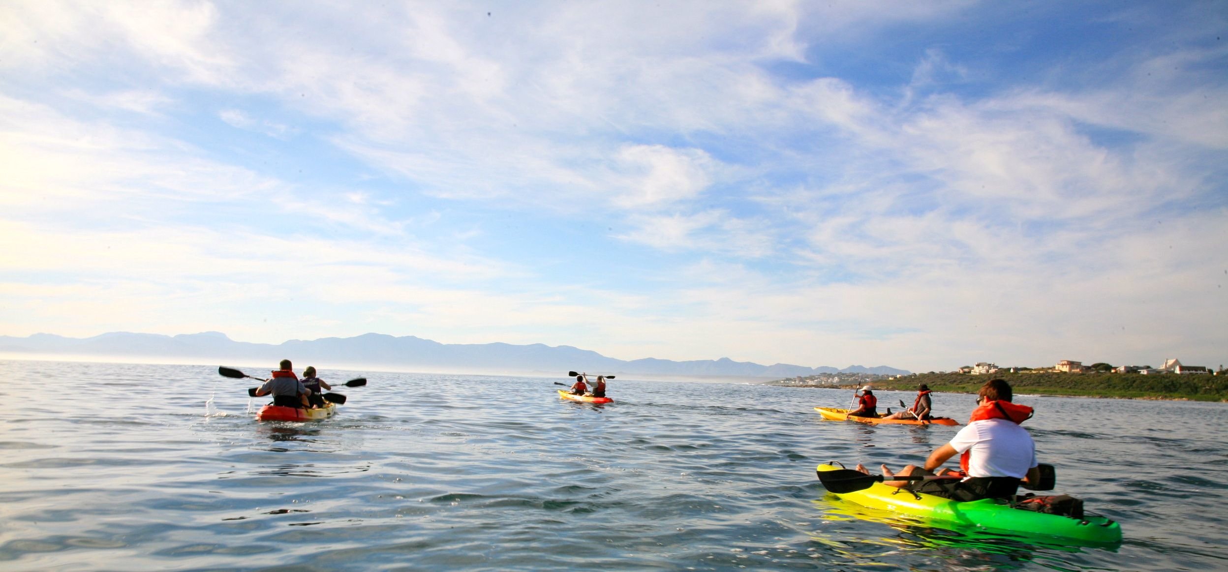 Kayaking in and around Gansbaai