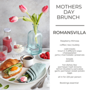 8 May 2022: Mother's Day Brunch