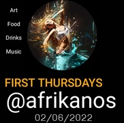 First Thursdays atÂ Afrikanos: Art, Food, Drinks and Music!
