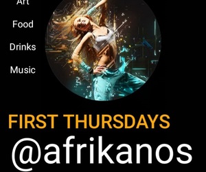 First Thursdays atÂ Afrikanos: Art, Food, Drinks and Music!
