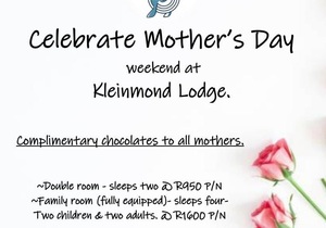 Celebrate Mother's DayÂ at Kleinmond Lodge