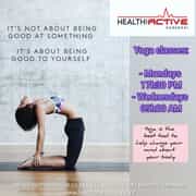 Yoga Classes Every Monday and Wednesday