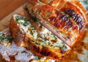 NEW:Â Spinach and Cheese Stuffed Chicken