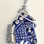 Pottery Shard Pendant - Desiderata Handmade Jewelry - Xplorioâ„¢ Napier