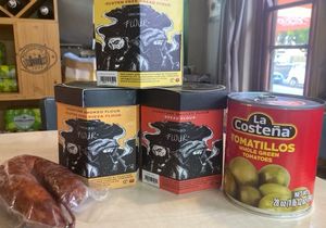 Smoked Flour for Pizza and Bread,Â Chorizo andÂ Tomatillos