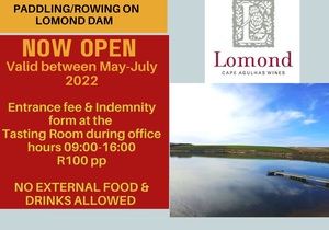 Paddling / Rowing on Lomond Dam