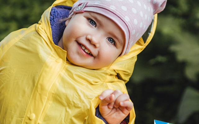 Baby in a raincoat - Theewater Sports Club - Xplorioâ„¢ Villiersdorp