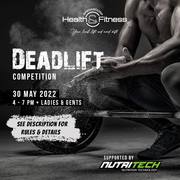 30 May 2022: Deadlift Competition