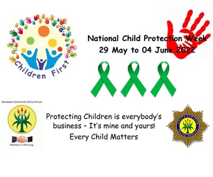 Human Chain for National Child Protection Week