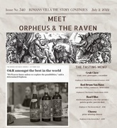 2 July 2022:Â Meet Orpheus and the Raven