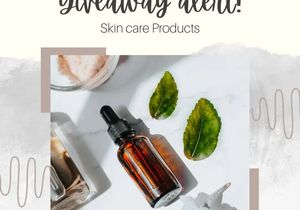 Giveaway Alert! Skincare Products