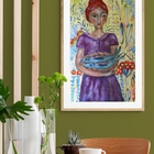 Girl with fish - Gallery Art by Annalene - Xplorioâ„¢ Gansbaai