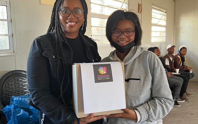 Gift Handover - Designers Without Borders South Africa - Xplorioâ„¢ Grabouw