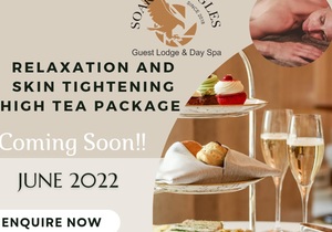 Coming Soon: Relaxation and Skin Tightening High Tea Package